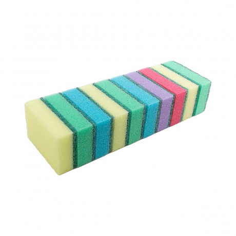 Бытовые губки DOBB&MOPP ОПТИМА 10, 10 шт - Вид 1