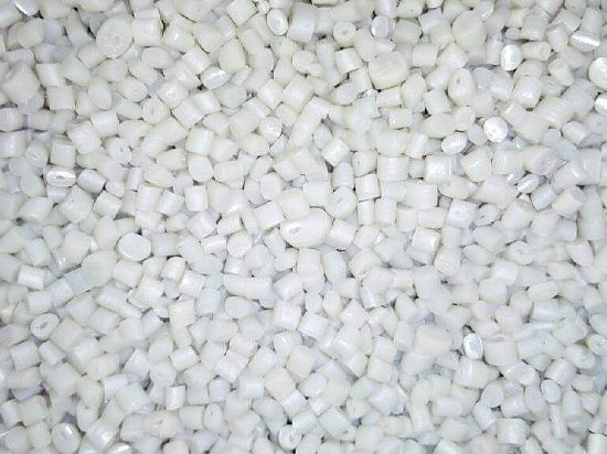 Вторичная гранула ПНД экструзионная белая - Вид 1