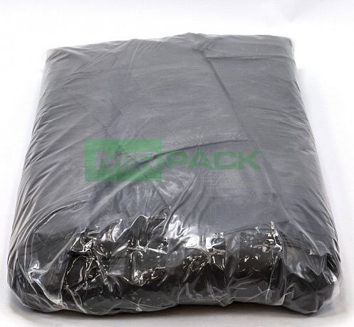 Мешки для мусора 120 л, 90 мкм, черные, в пачках, 100 шт. 2х слойные - Вид 2