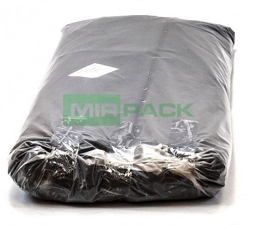 Пакеты для мусора 240 л, 100 мкм, ПВД, в пачках 50 шт, черные - Вид 2